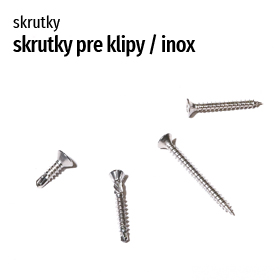 skrutka - inox - Zn