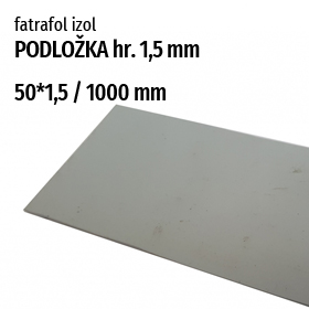 fatrafol podložka hr. 1,5mm