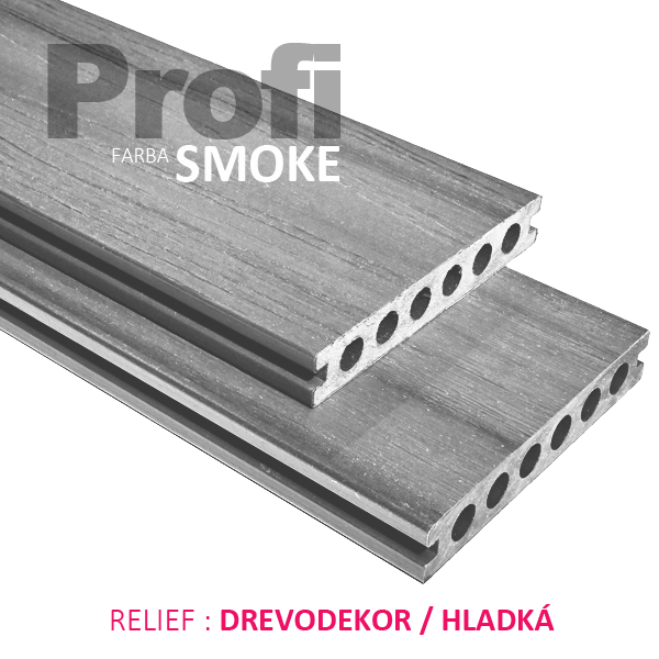 Terasová doska - PROFI f.  SMOKE