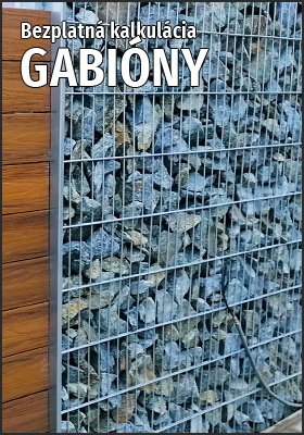 bezplatná kalkulácia gabión a gabiónové steny